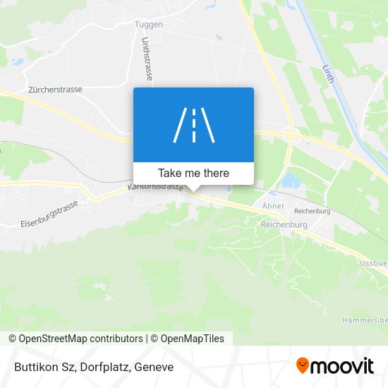 Buttikon Sz, Dorfplatz map