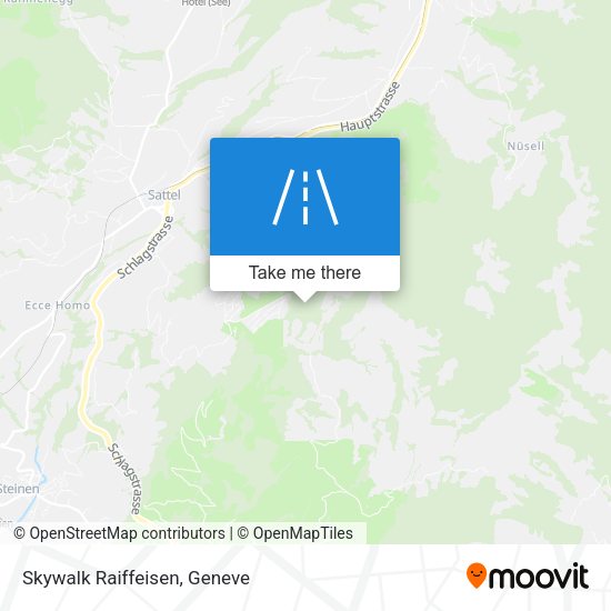Skywalk Raiffeisen map