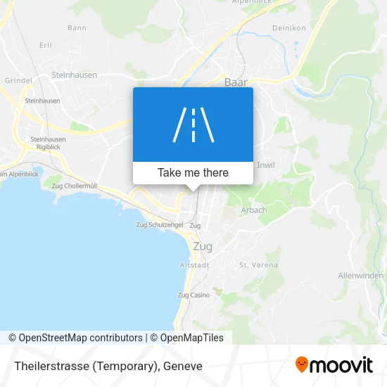 Theilerstrasse (Temporary) map
