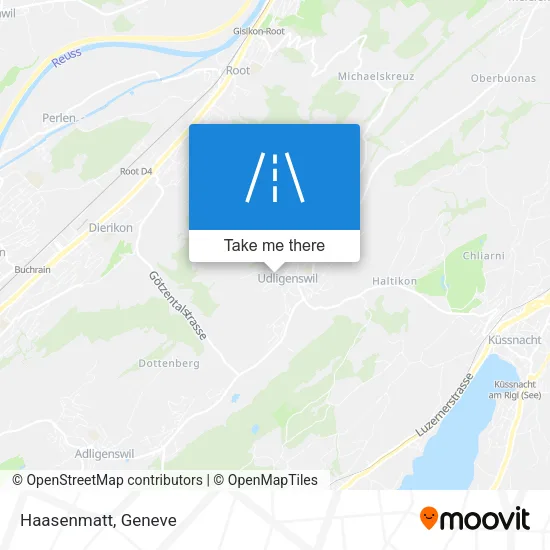 Haasenmatt map