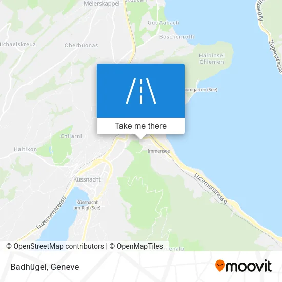 Badhügel map