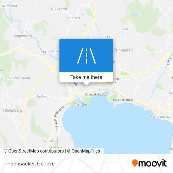 Flachsacker map