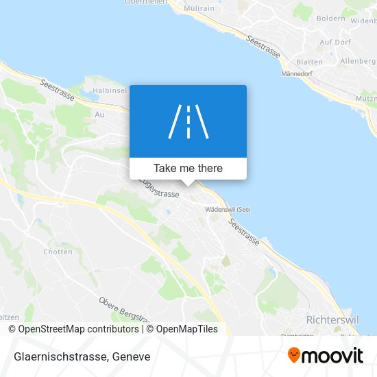 Glaernischstrasse map