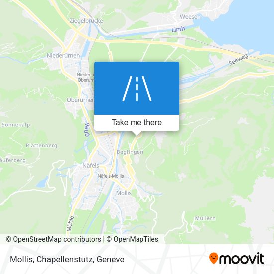 Mollis, Chapellenstutz map