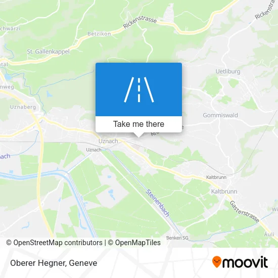 Oberer Hegner map