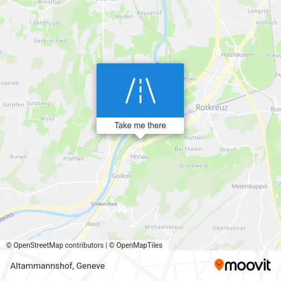 Altammannshof map