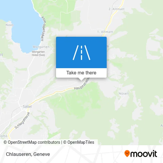 Chlauseren map