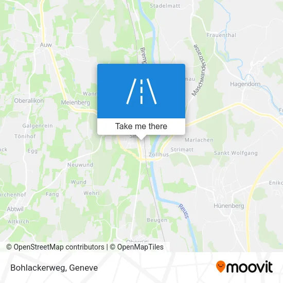 Bohlackerweg map