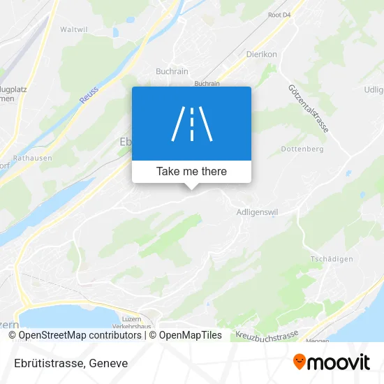 Ebrütistrasse map