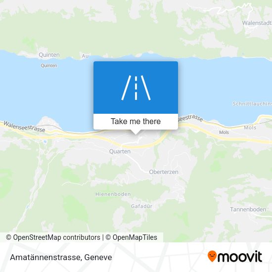Amatännenstrasse map