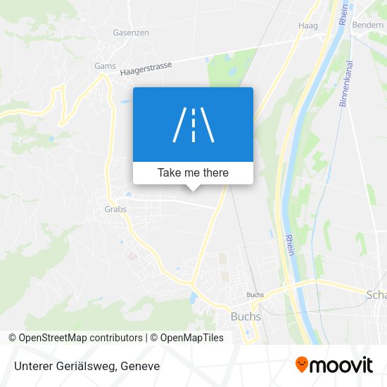 Unterer Geriälsweg map