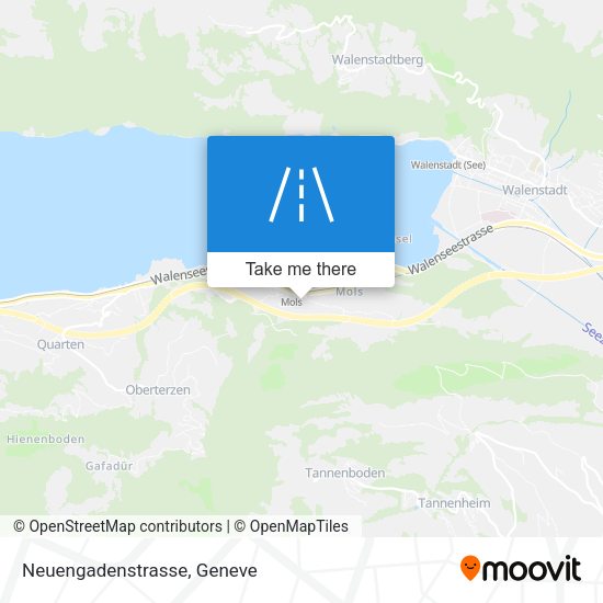 Neuengadenstrasse map