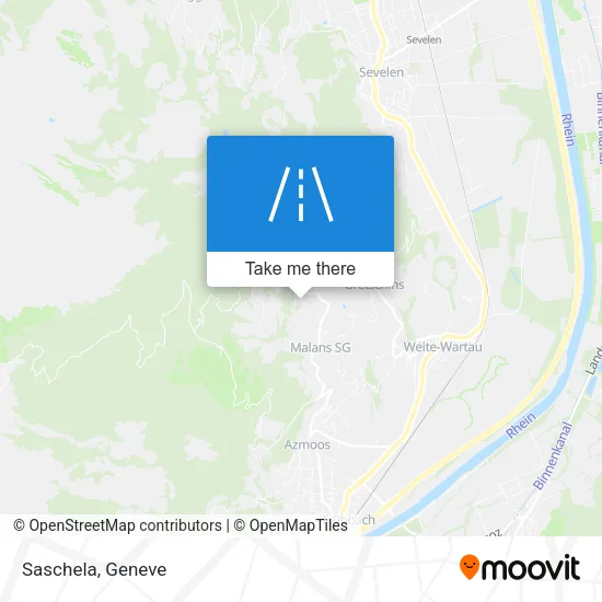 Saschela map