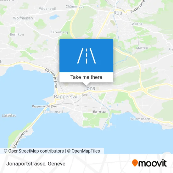 Jonaportstrasse map