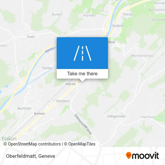 Oberfeldmatt map