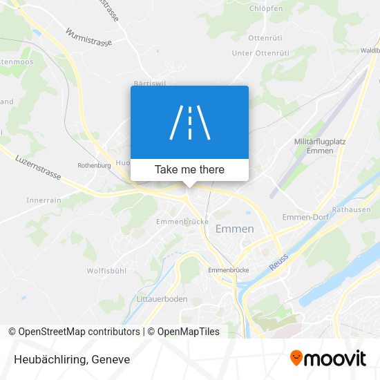 Heubächliring map
