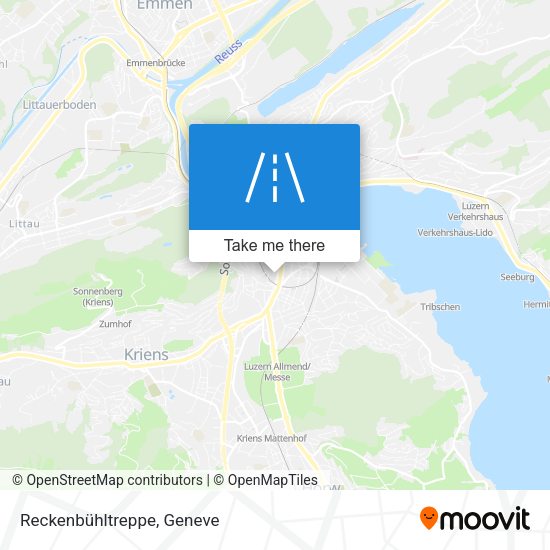 Reckenbühltreppe map