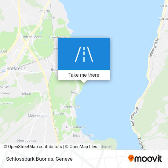 Schlosspark Buonas map