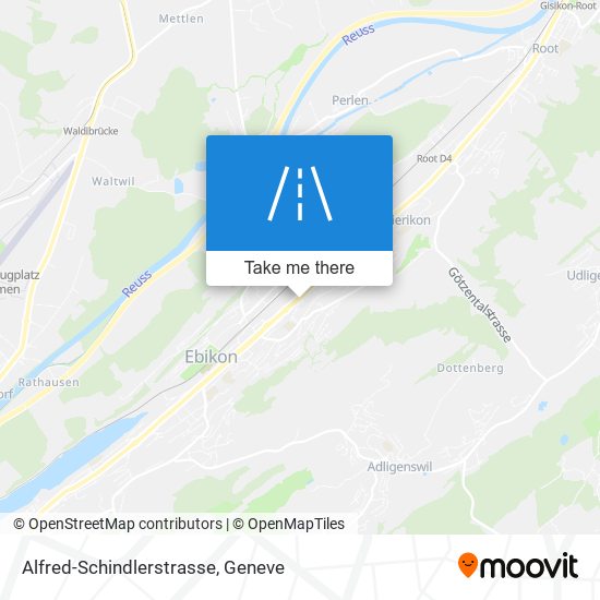 Alfred-Schindlerstrasse map