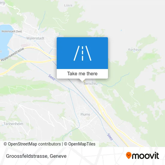 Groossfeldstrasse map