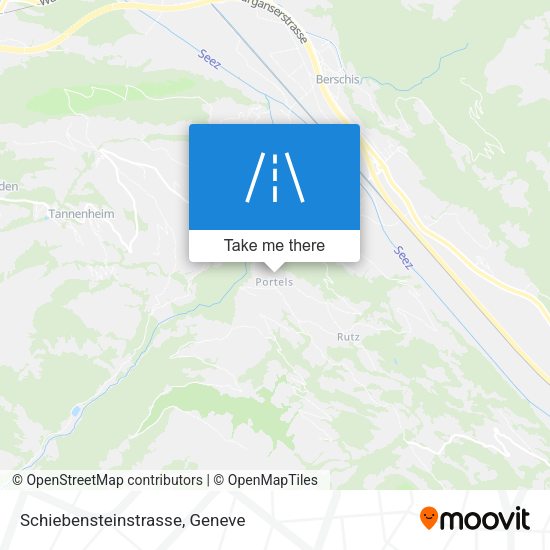 Schiebensteinstrasse map
