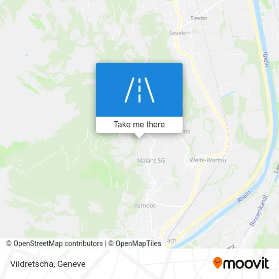 Vildretscha map