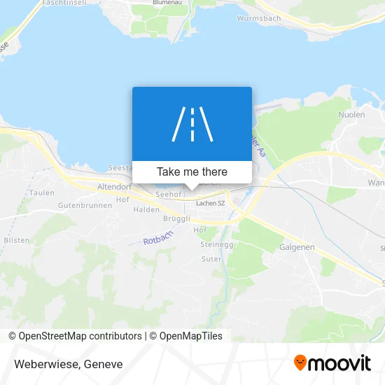 Weberwiese map