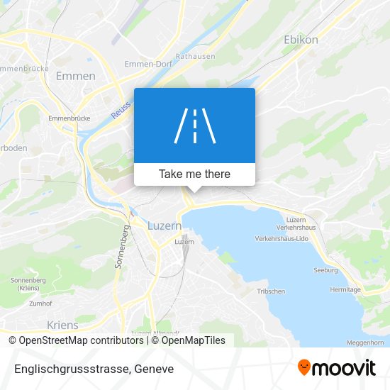 Englischgrussstrasse map