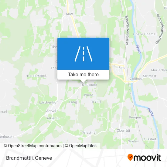 Brandmattli map