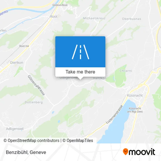Benzibühl map