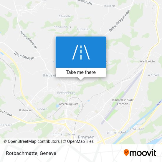 Rotbachmatte map