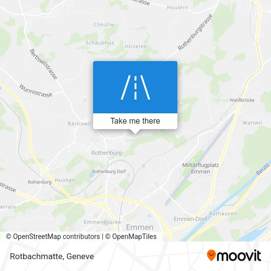 Rotbachmatte map