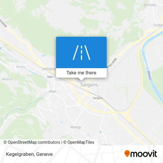 Kegelgraben map