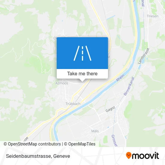 Seidenbaumstrasse map