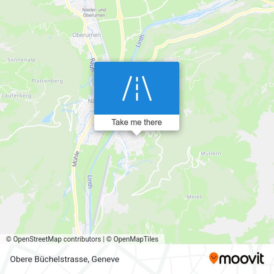 Obere Büchelstrasse map