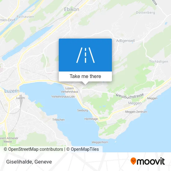 Giselihalde map