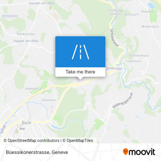 Büessikonerstrasse map
