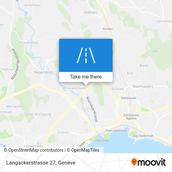 Langackerstrasse 27 map