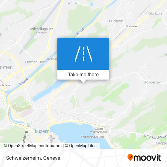 Schweizerheim map
