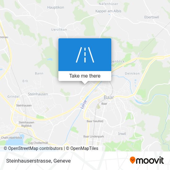 Steinhauserstrasse map