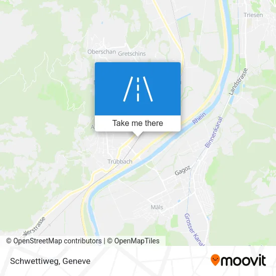 Schwettiweg map