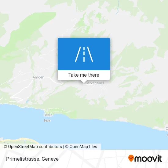 Primelistrasse map