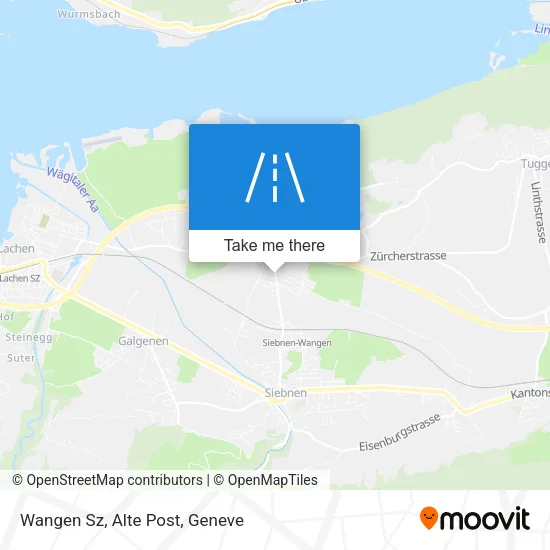 Wangen Sz, Alte Post map