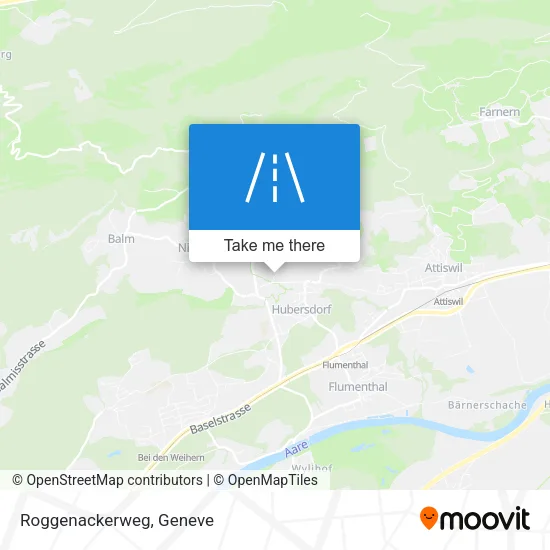Roggenackerweg map