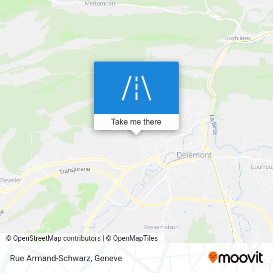 Rue Armand-Schwarz map
