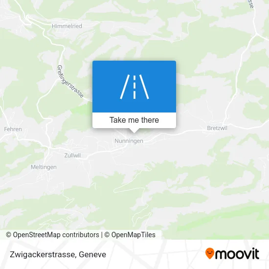 Zwigackerstrasse map