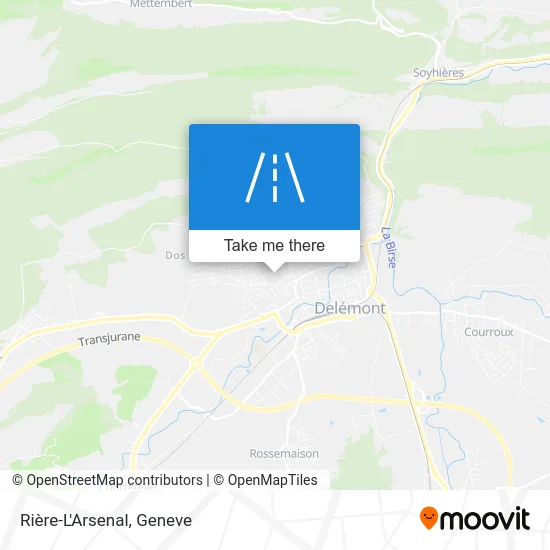 Rière-L'Arsenal map