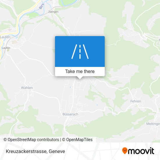 Kreuzackerstrasse map