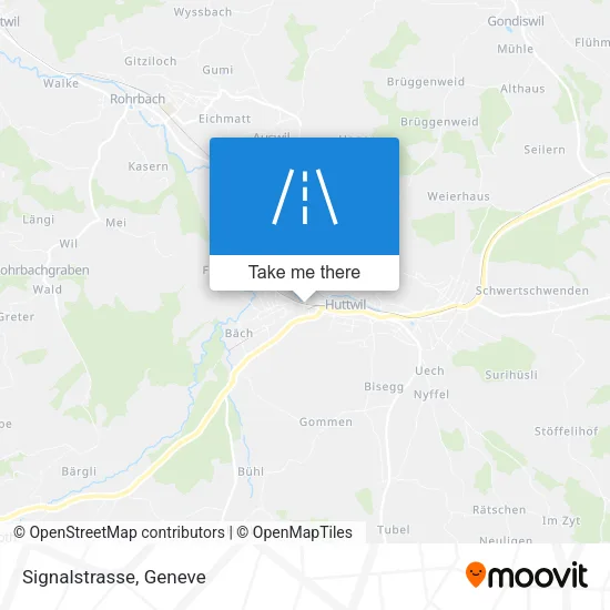 Signalstrasse map