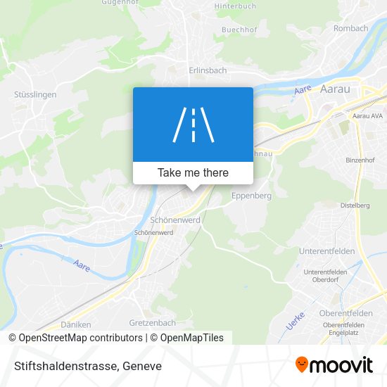 Stiftshaldenstrasse map